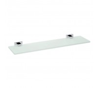 Полка Bemeta Plaza 118102042 стеклянная, хром