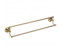 Полотенцедержатель Bemeta Retro 144104237 двойной, бронза