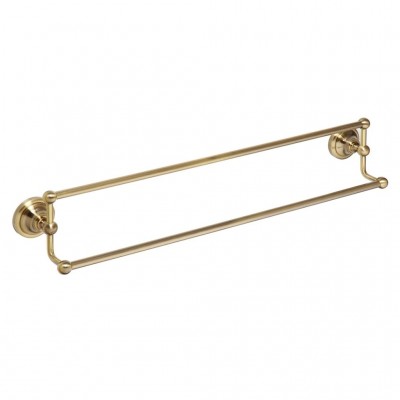 Полотенцедержатель Bemeta Retro 144104237 двойной, бронза