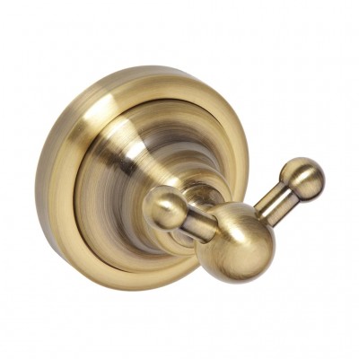 Крючок Bemeta Retro 144106037 двойной, бронза