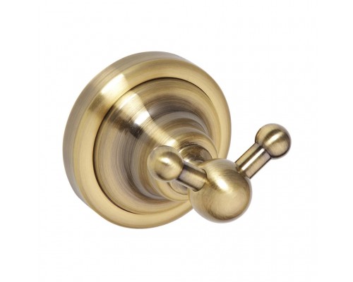 Крючок Bemeta Retro 144106037 двойной, бронза