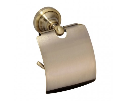Бумагодержатель Bemeta Retro 144112017 с крышкой, бронза