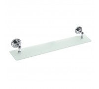 Полка Bemeta Retro 60 см 144302242 стеклянная, хром