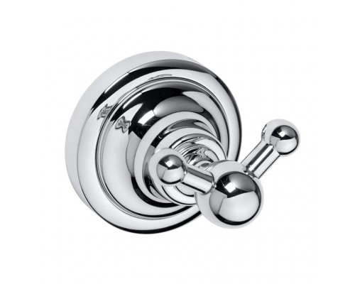 Крючок Bemeta Retro 144306032 двойной, хром