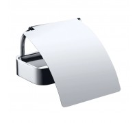 Бумагодержатель Bemeta Solo 139112012 с крышкой, хром