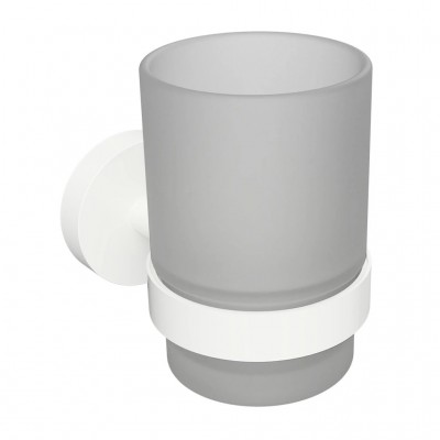 Стакан для щеток Bemeta White 104110014 белый/матовый