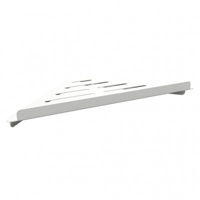 Полка Bemeta White 102308264 угловая, белый/матовый