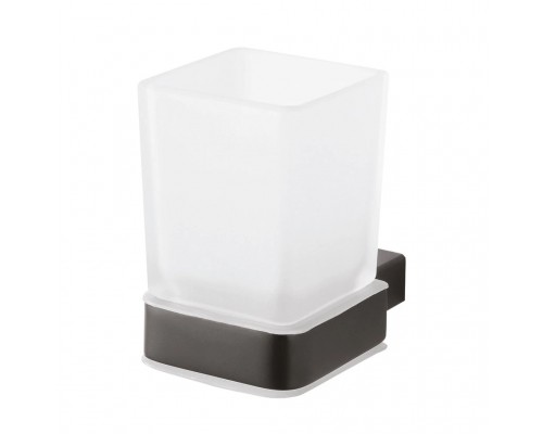 Стакан для щеток Bemeta Nero 135011010 черный/матовый