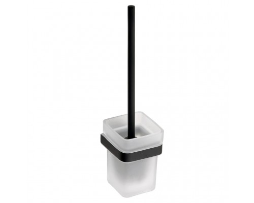 Ерш для унитаза Bemeta Nero 135013010 подвесной, черный/матовый