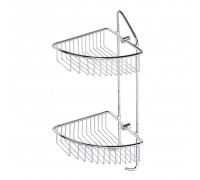 Полка Bemeta Cytro 146208232 двойная угловая, хром