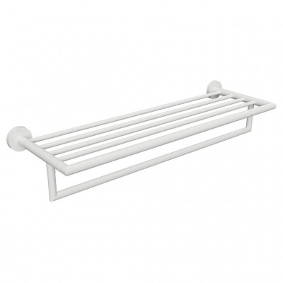 Полка для полотенец Bemeta White 104219074 белый/матовый