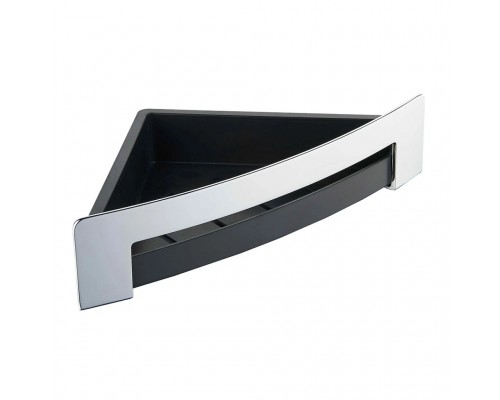 Мыльница Bemeta Cytro 102208272 угловая, хром/черный