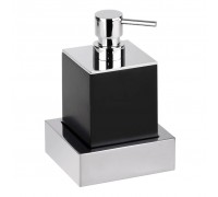 Дозатор для жидкого мыла Bemeta Gamma 145409012 черный/хром