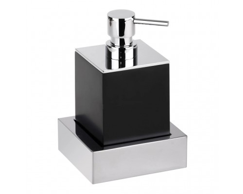 Дозатор для жидкого мыла Bemeta Gamma 145409012 черный/хром