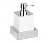 Дозатор для жидкого мыла Bemeta Gamma 145509012 белый/хром