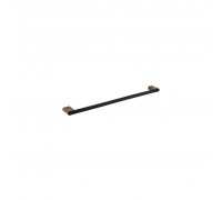 Полотенцедержатель Bemeta Galla 60 см 108104040 черный матовый/розовое золото глянцевое