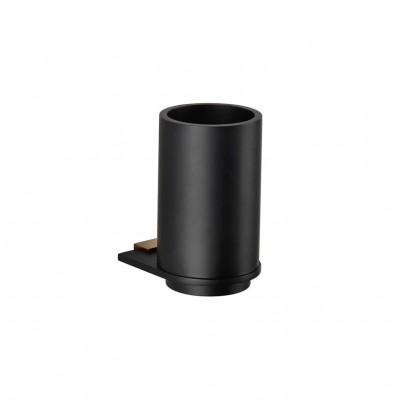 Стакан для щеток Bemeta Galla 108110010 черный/матовый