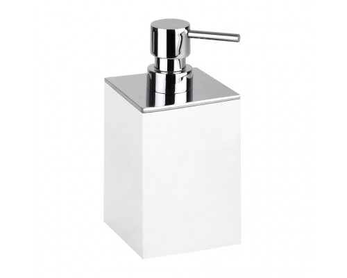 Дозатор для жидкого мыла Bemeta Gamma 145709314 белый/хром