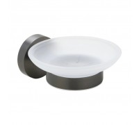 Мыльница Bemeta Graphit 156108042 антрацит/матовый