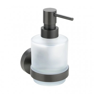Дозатор для жидкого мыла Bemeta Graphit 156109102 антрацит/матовый