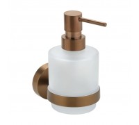 Дозатор для жидкого мыла Bemeta Amber 155109102 медное золото матовoe