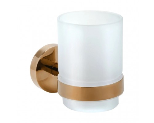 Стакан для щеток Bemeta Coral 158110012 медное золото глянец
