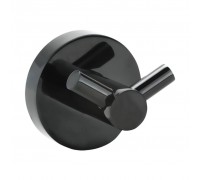 Крючок Bemeta Hematit 159106032 двойной, антрацит глянец