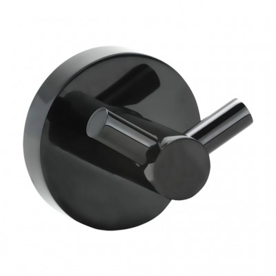 Крючок Bemeta Hematit 159106032 двойной, антрацит глянец