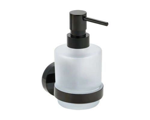 Дозатор для жидкого мыла Bemeta Hematit 159109102 антрацит глянец