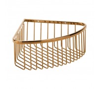 Полка Bemeta Coral 158208312 угловая, медное золото глянец