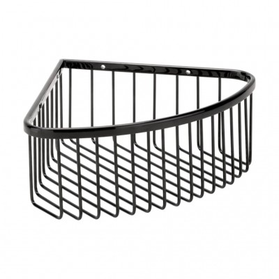 Полка Bemeta Hematit 159208312 угловая, антрацит глянец