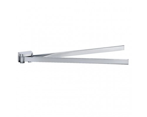 Полотенцедержатель Bemeta Solo 139104232 двойной поворотный, хром