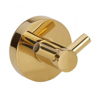 Крючок Bemeta Brilo 161106032 двойной, золото глянцевое