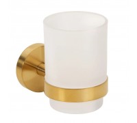 Стакан для щеток Bemeta Sablo 160110012 золото/матовое