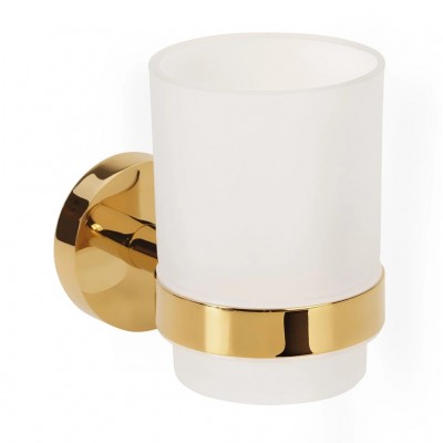 Стакан для щеток Bemeta Brilo 161110012 золото глянцевое