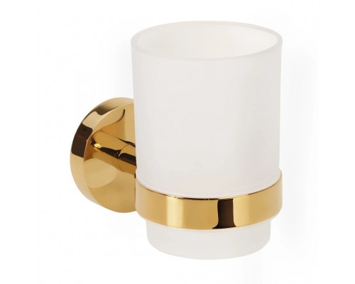 Стакан для щеток Bemeta Brilo 161110012 золото глянцевое