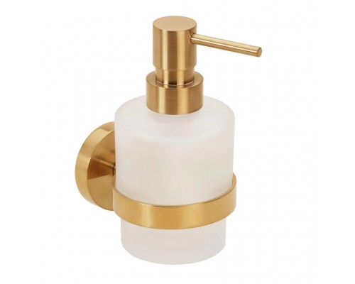 Дозатор для жидкого мыла Bemeta Sablo 160109102 золото/матовое