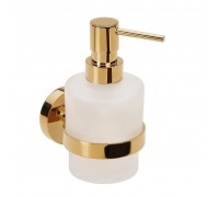 Дозатор для жидкого мыла Bemeta Brilo 161109102 золото глянцевое