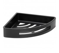 Полка Bemeta Cytro 153102390 угловая, черный/матовый