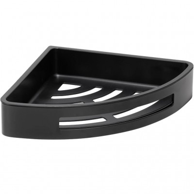 Полка Bemeta Cytro 153102390 угловая, черный/матовый