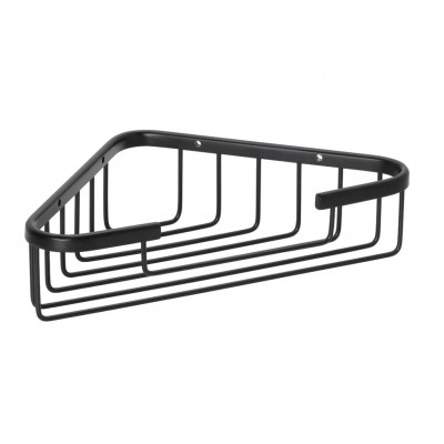 Полка Bemeta Cytro 102308120 угловая, черный/матовый