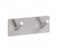 Крючок Bemeta Easy 163106275 двойной, сталь шлифованная