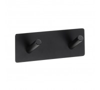 Крючок Bemeta Easy 163106270 двойной, черный/матовый