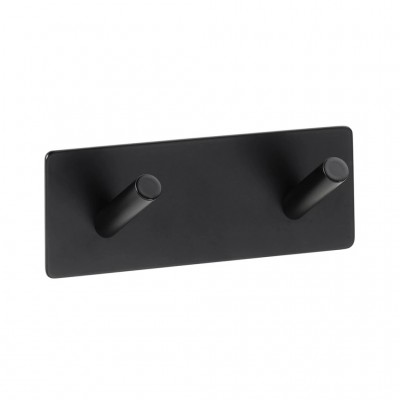 Крючок Bemeta Easy 163106270 двойной, черный/матовый