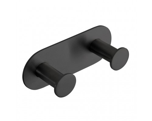 Крючок Bemeta Easy 163106370 двойной, черный/матовый