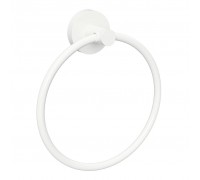 Полотенцедержатель Bemeta White 104104064 кольцо, белый/матовый
