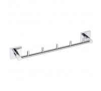 Полотенцедержатель Bemeta Beta с 5 крючками 132105112 хром