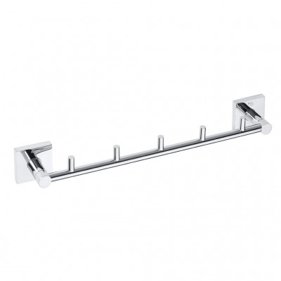 Полотенцедержатель Bemeta Beta с 5 крючками 132105112 хром