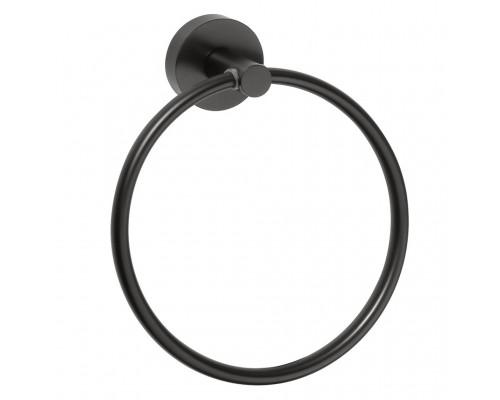 Полотенцедержатель Bemeta Dark 104104060 кольцо, черный/матовый