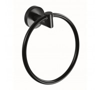 Полотенцедержатель Bemeta Dark 104204060 кольцо, черный/матовый